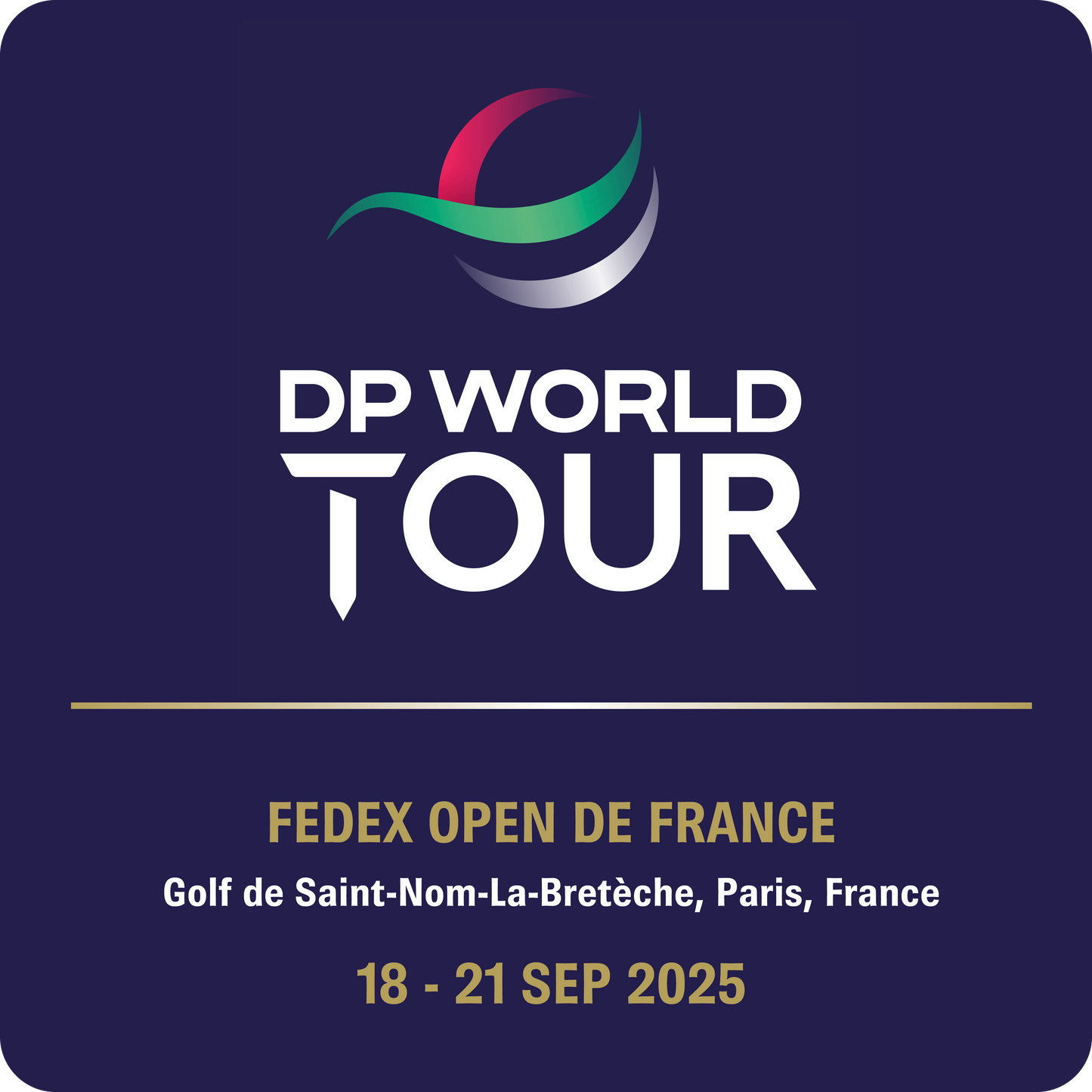 Fedex Open de France Yardage Book