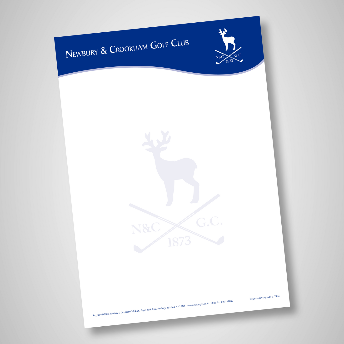 Golf Letterhead