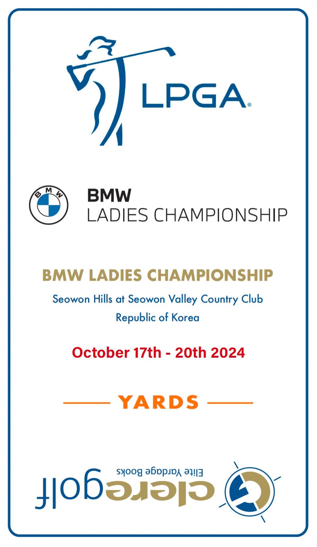 BMW LADIES CHAMPIONSHIP 2024