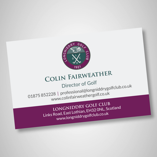 Golf Business Cards