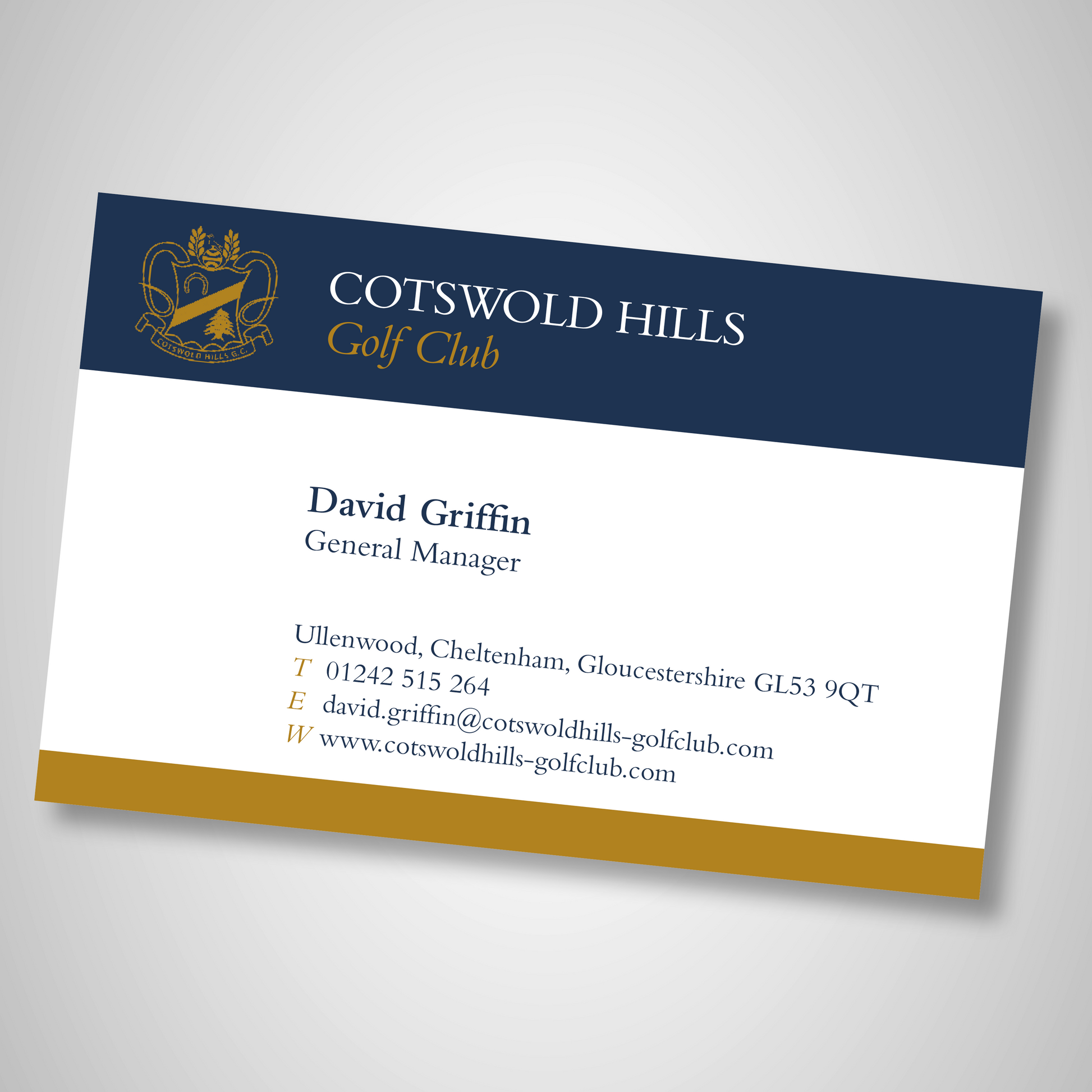 Golf Business Cards